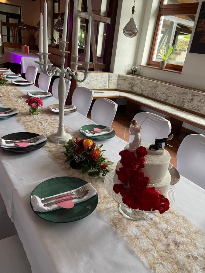 Gasthaus Neue Muehle Westhausen  Dış mekan fotoğraf