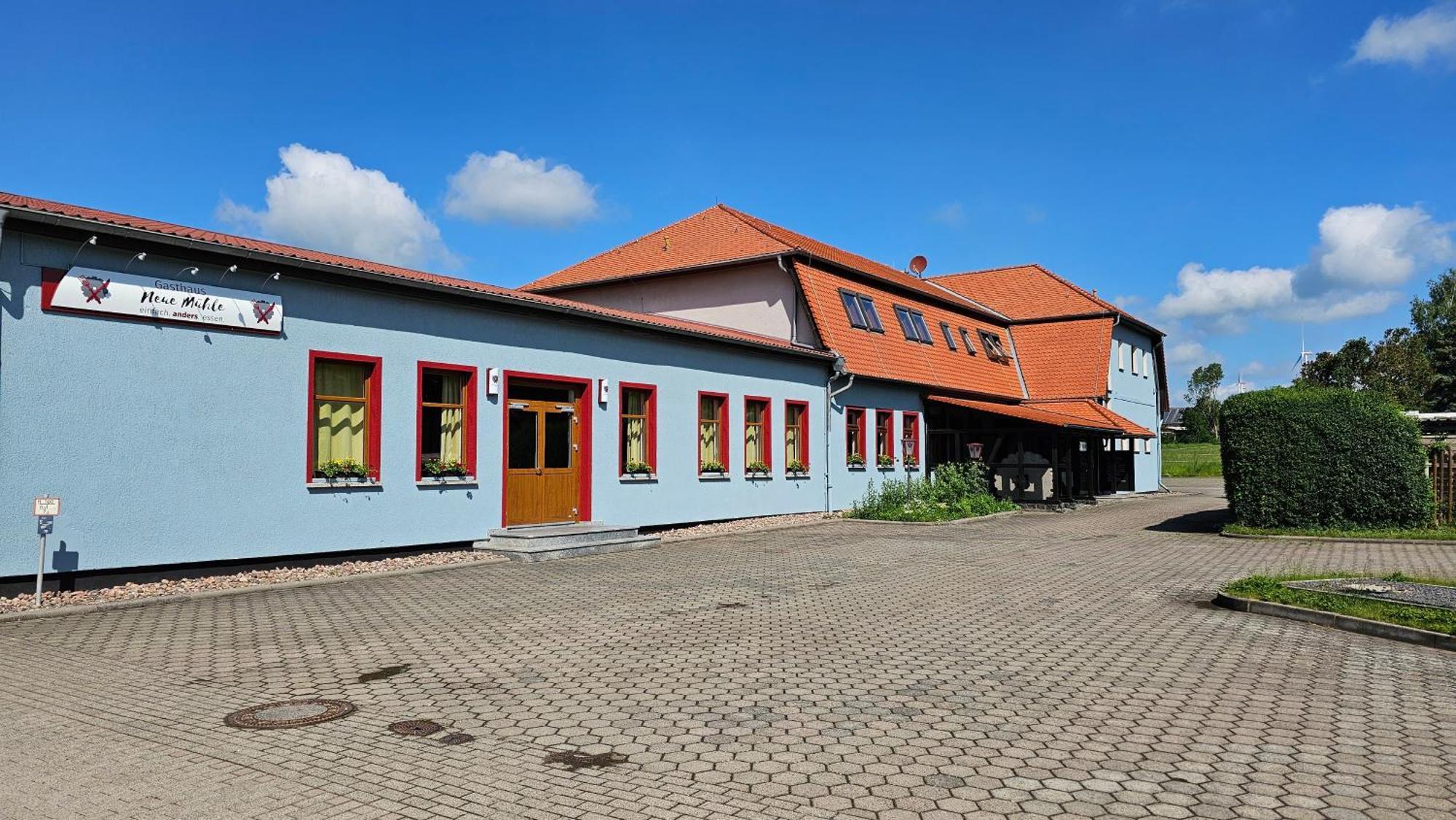 Gasthaus Neue Muehle Westhausen  Dış mekan fotoğraf