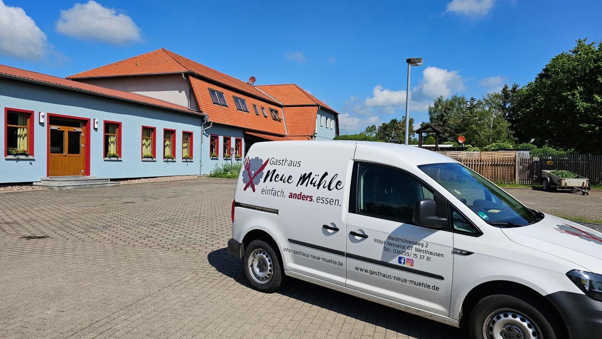 Gasthaus Neue Muehle Westhausen  Dış mekan fotoğraf